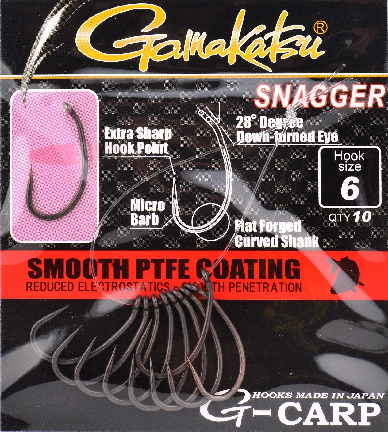 Gamakatsu G-Carp Snagger Hook - Gamakatsu Hooks UK
